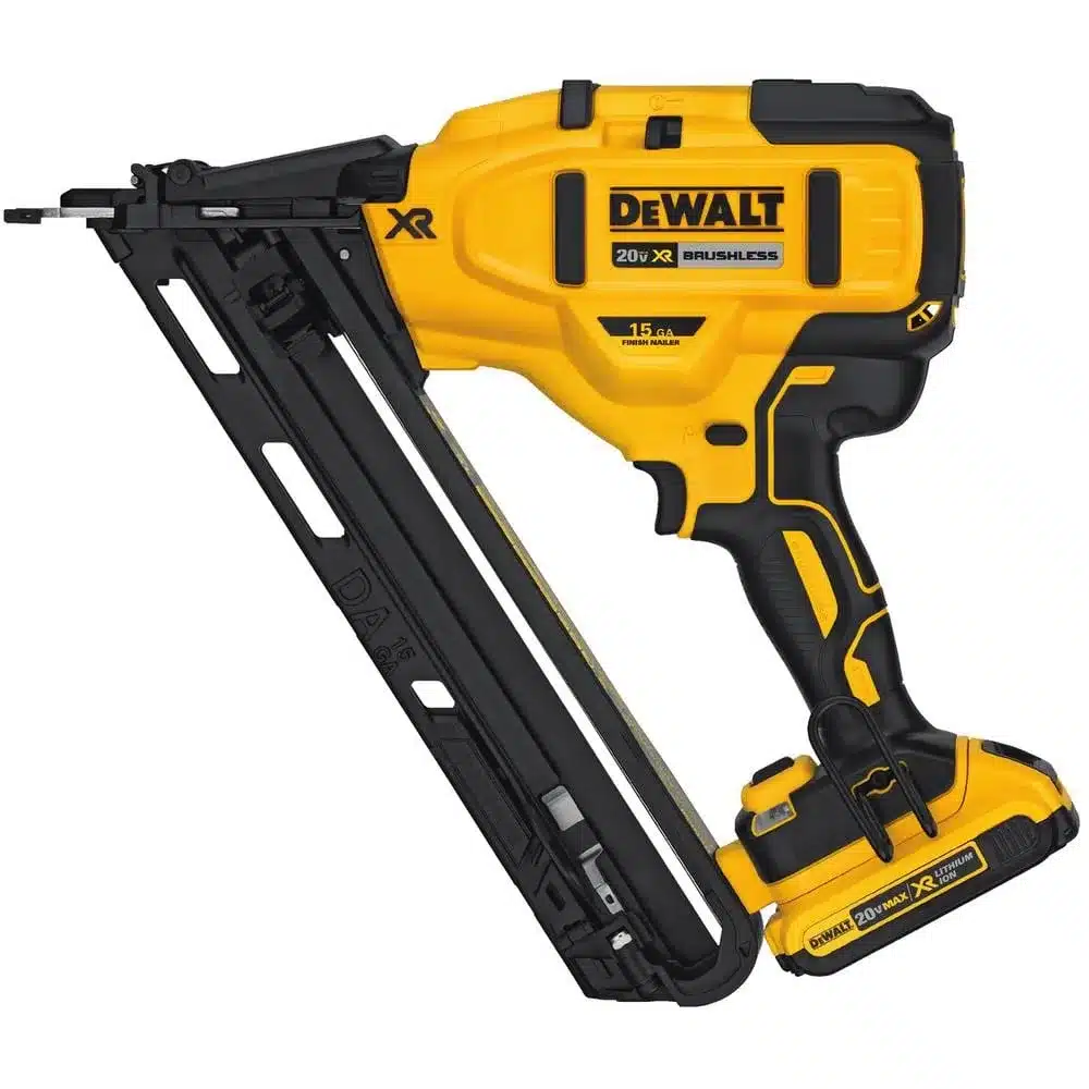 dewalt 20v cordless nailer