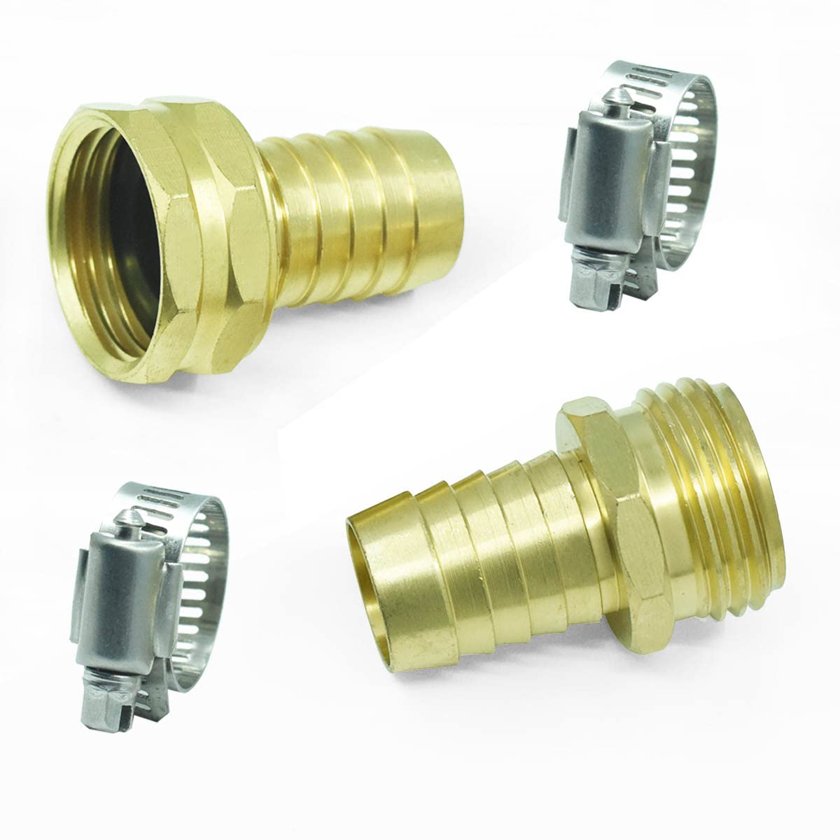 Hose Repair and Pip Thread to Garden Hose Adapters