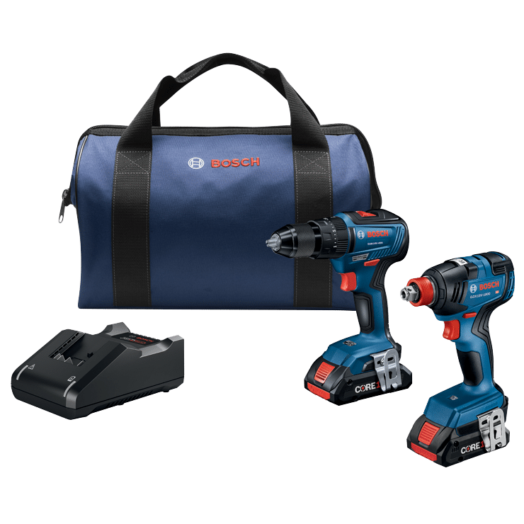 BOSCH 4AH DRILL/IMPACT KIT