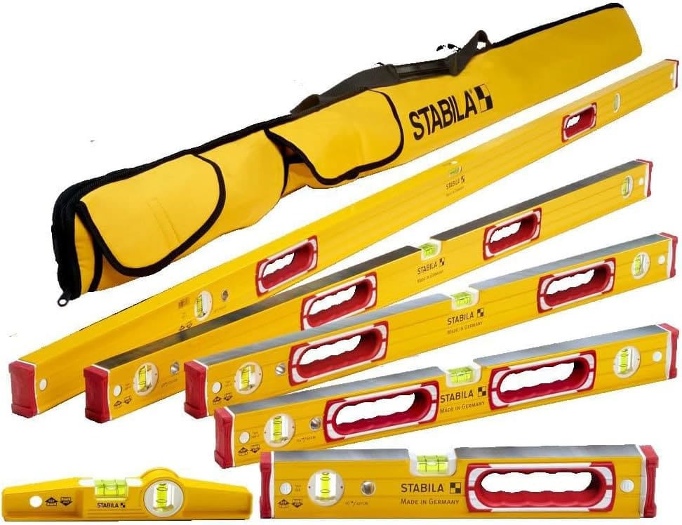 STABILA LEVEL SET, 6PC