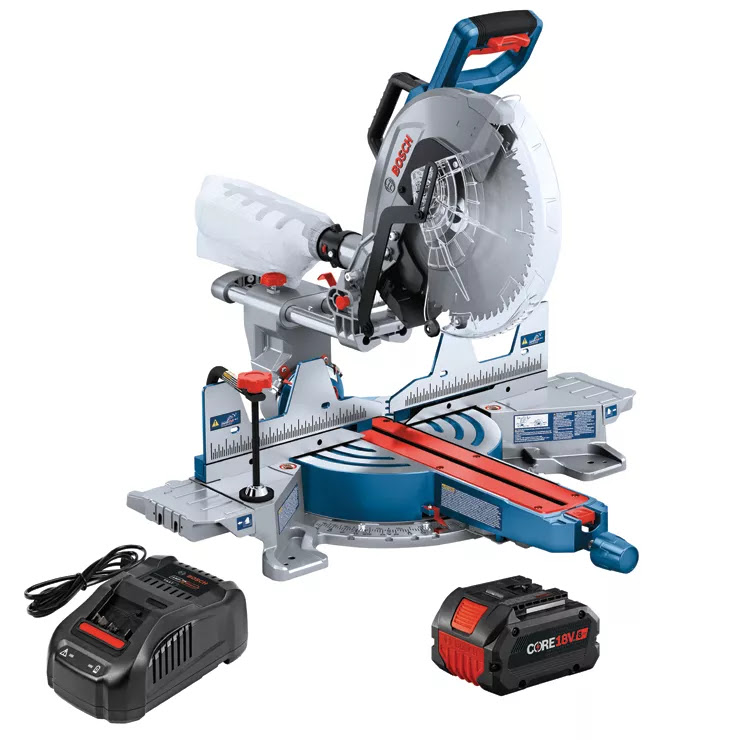 BOSCH 18V 12" MITERSAW KIT