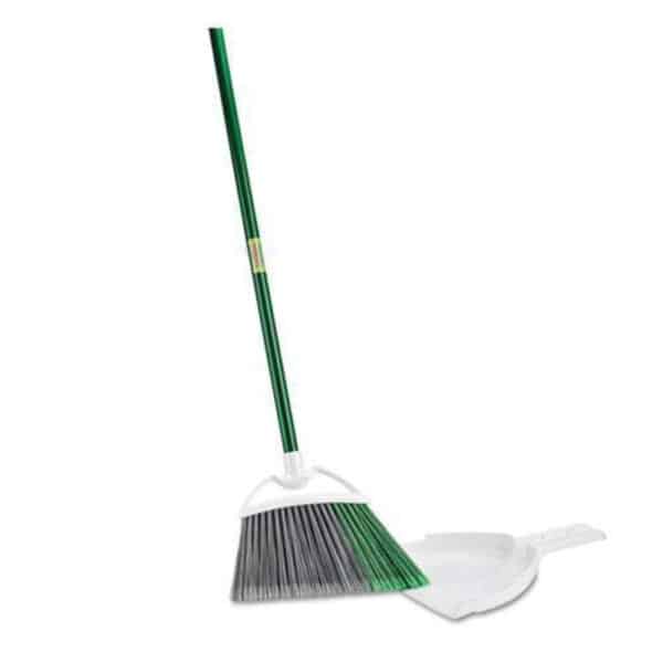 ANGLE BROOM WITH  DUSTPAN