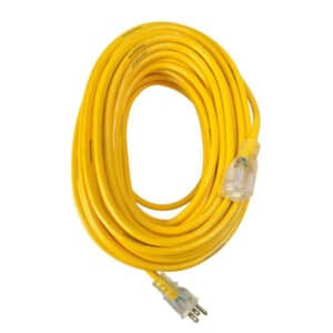 EXT CORD 12/3 50' LIGHTED